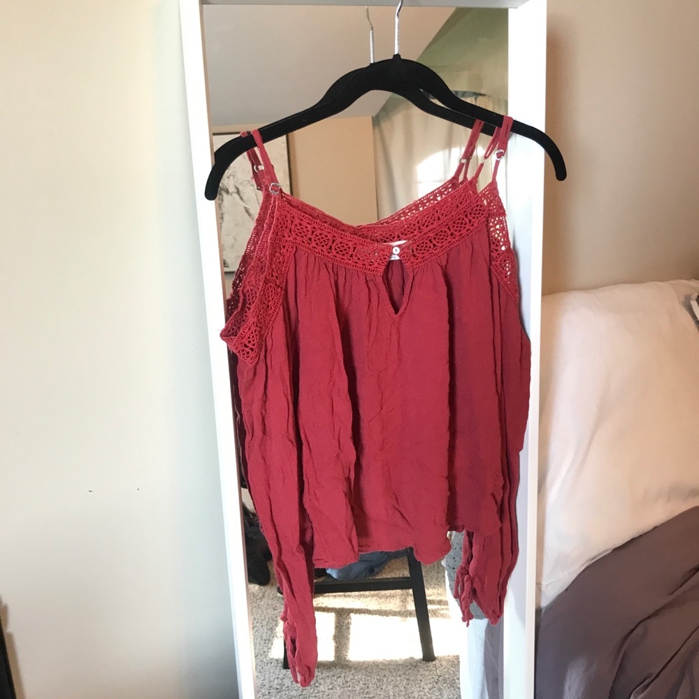 Red long sleeve